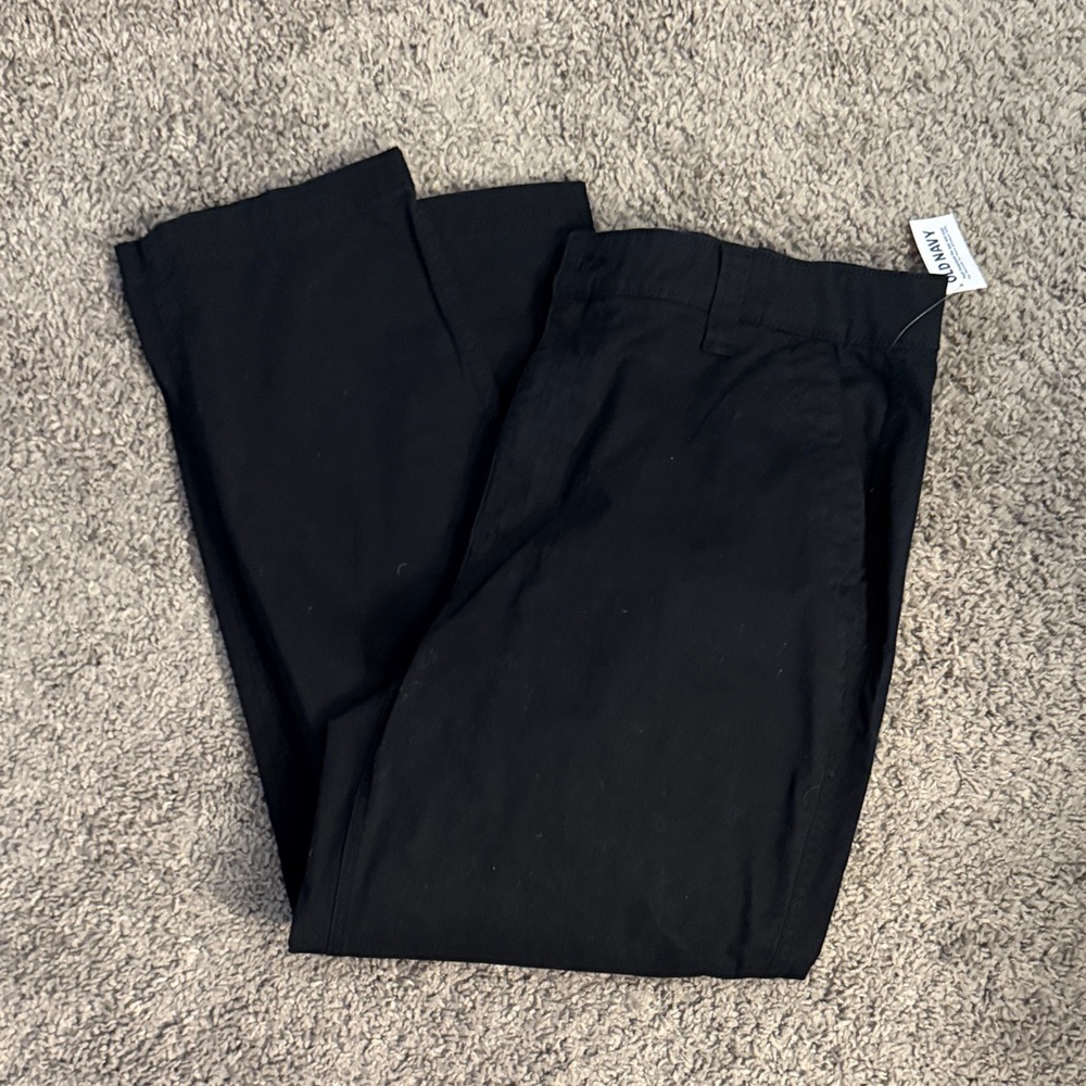Old Navy Black Straight-Leg Women's Pants